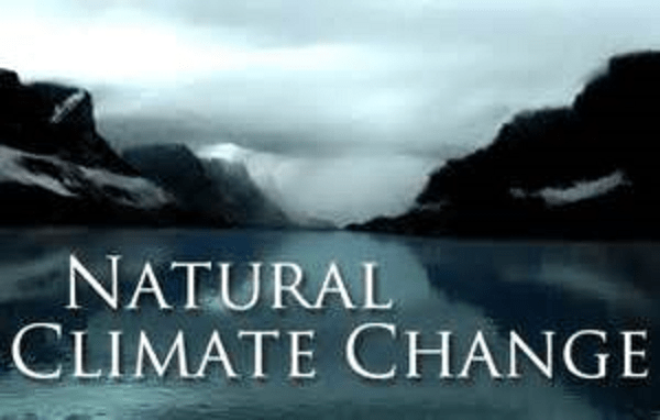 Natural climate change